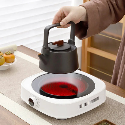 2200W High-Power Electric Ceramic Stove Office 9 Gear Tea Maker Boiling Water Stove Home Multi-function Tea Heater Heating Stove
