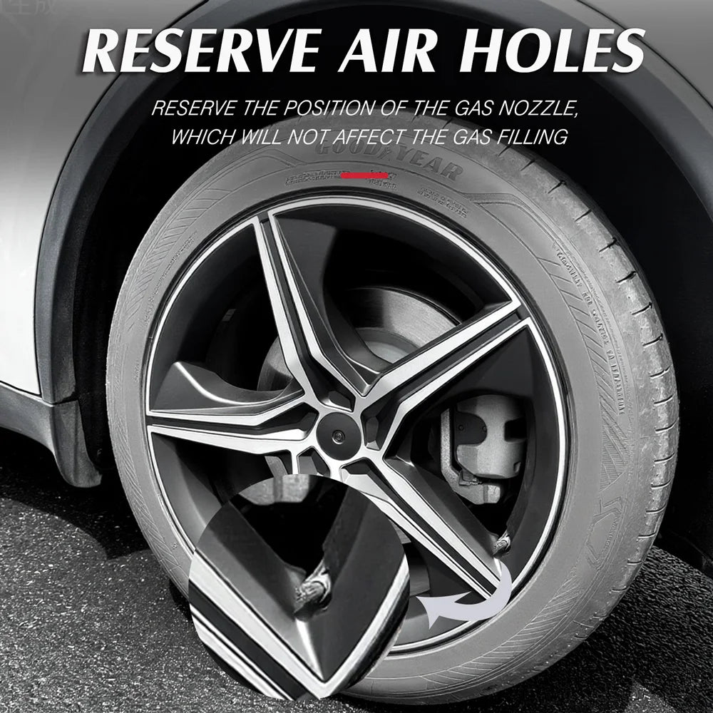 4PCS Hub Cap For Tesla New Model Y Juniper 19 Inch Juniper Tire Performance Replacement Crossflow Full Wheel Cover Rims 20252026