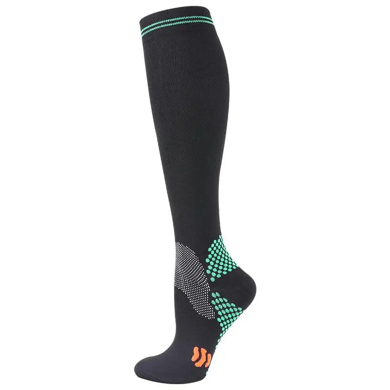 1 Pair S-XXL Large Size Compression Socks Doctor Nurse Golfs Tube Fit Medical Edema Diabetes Varicose Veins Soccer Men Stockings