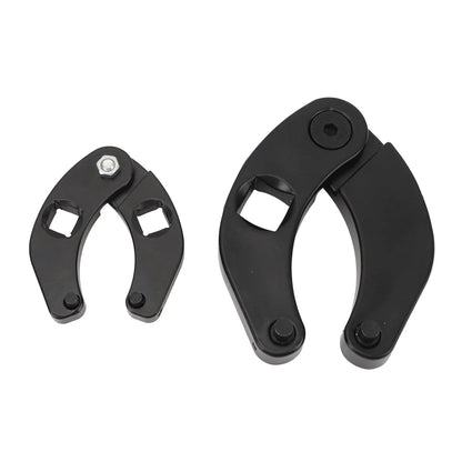 1266 Adjustable Gland Nut Wrench 7463 Hydraulic Cylinder Spanner Sturdy Steel Easy To Use for Farm and Construction Equipment