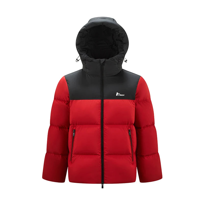 Semir Down Jacket Men Three-Resistant Outerwear Couple Winter Outfit 2025 New Hooded Top Anti-Static Men's Clothing