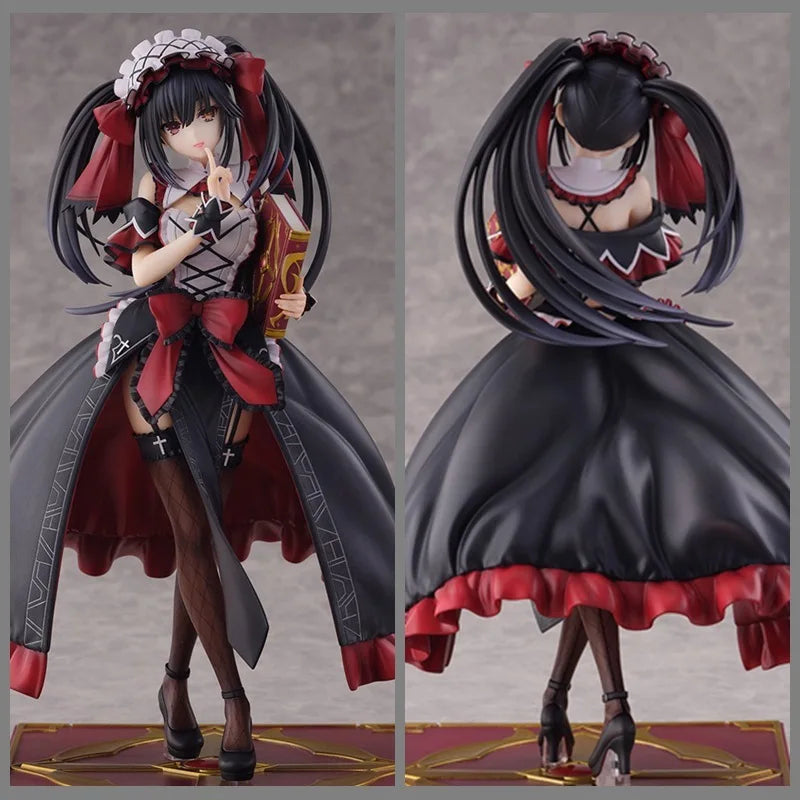 Anime Figure Tokisaki Kurumi Date A Live Nightmare Exquisite Dress Boxed Collectible Model For Anime Collection Enthusiasts
