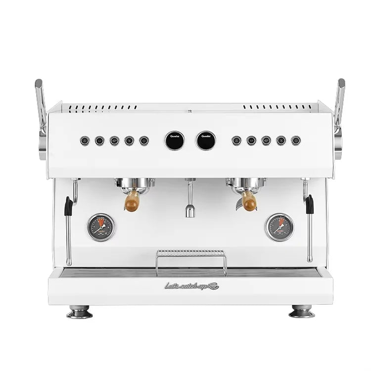 Coffee Machine,CRM3211A Italian,Coffee Maker,Double Head 3‑in‑1,Espresso Machine,Commercial Household Semi-Automatic