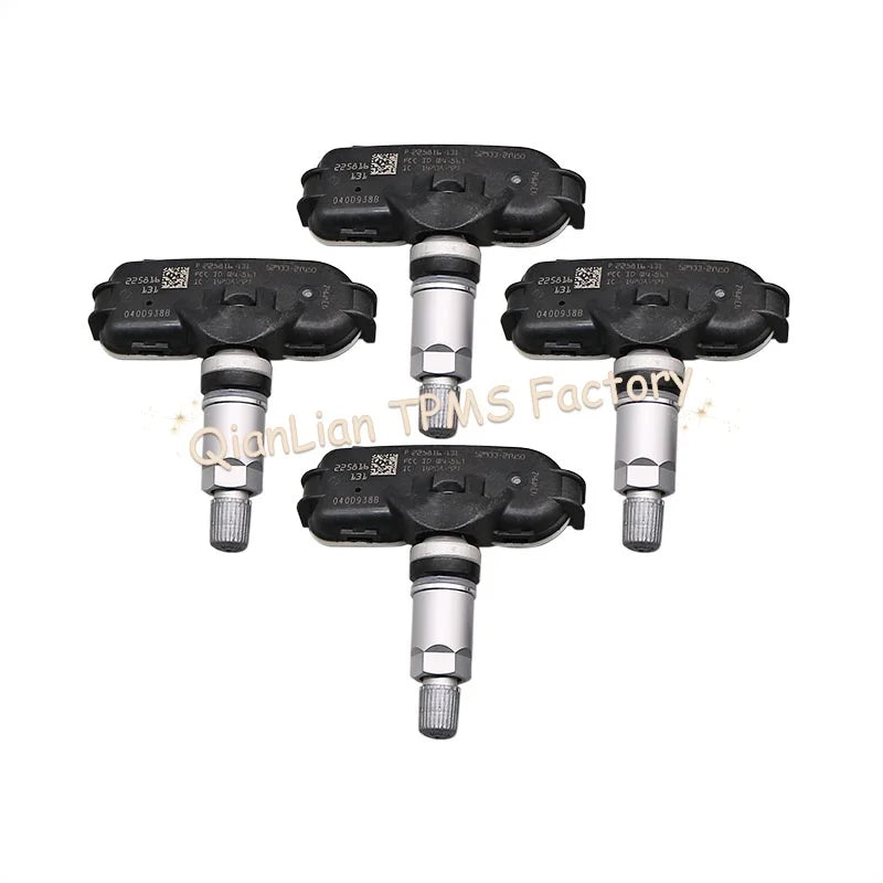 For Hyundai ix35 I40 Grandeur TPMS Tire Sensor 4pcs 52933-2Y450 529332Y450 433MHZ Tire Pressure Monitoring System