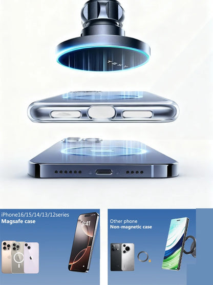 Magnetic Car Phone Holder for Tesla Model 3/Y BYD Car Display Screen Side 360 Degree Rotation Car Mount for IPhone 12 13 14 15