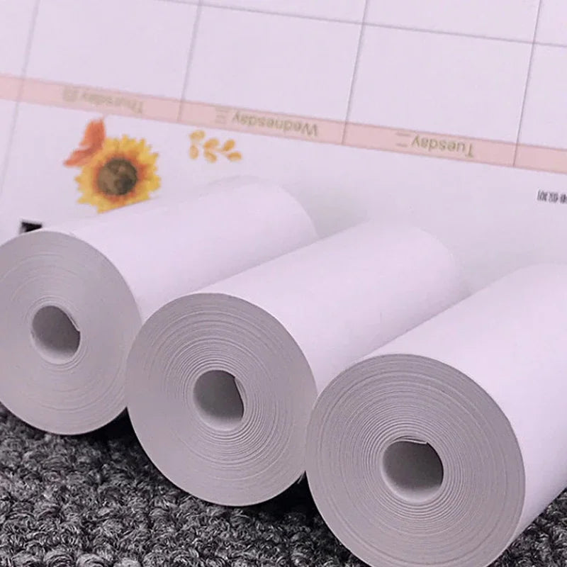 16 Rolls Thermal Paper 57x25 Mm Printing Label Roll for Mobile POS Photo Printer Cash Register Rolling Paper Office Stationery