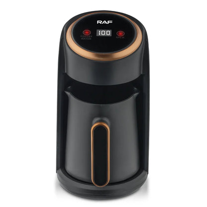 Automatic Turkish Coffee Machine Cordless Electric Pot Portable Travel 600W Coffee Maker 220V