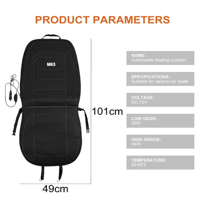 12V Heated Car Seat Cover Cushion Pad Auto Interior Accessories For VW Volkswagen Golf 6 7 5 4 3 2 8 MK4 MK6 MK7 MK5 MK3 MK2 MK8
