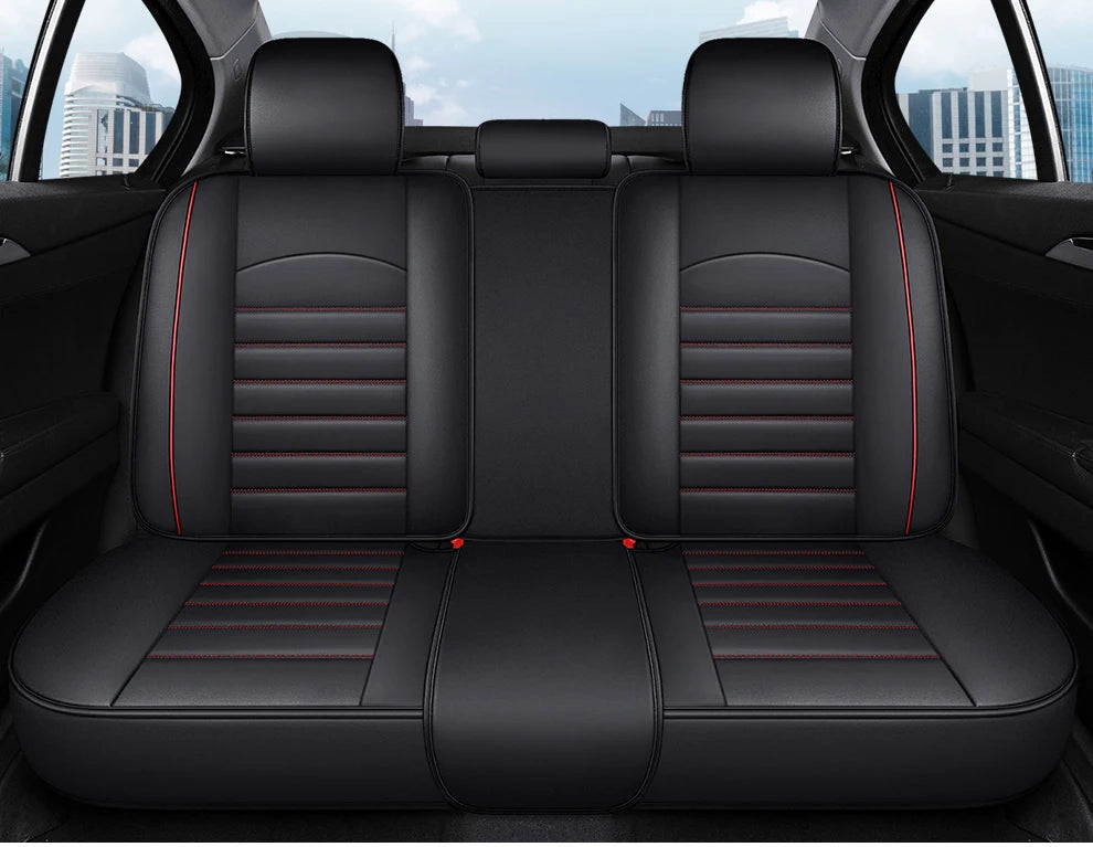 Full Coverage Pu Leather Car Seat Covers for AUDI All car models A3 Sportback A1 A4 A5 A6 A6L A7 A8 A8L Car Accessories