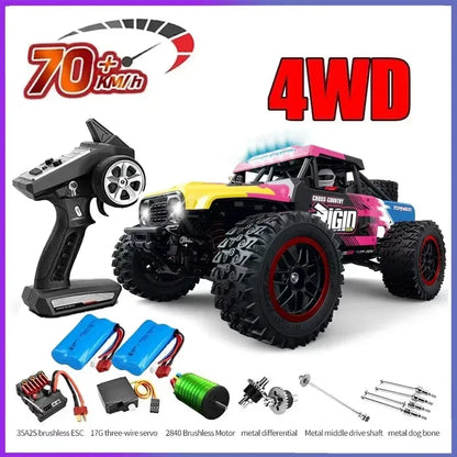 SCY 16101PRO, 16102PRO, 16103PRO 4WD 1:16RC Brushless High-speed Remote Control Car, 70 Kilometers Per Hour, Toy Racing Car Gift