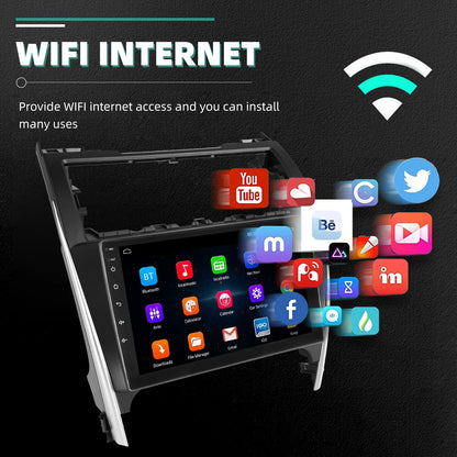 10.1" Android15 JBL For Toyota Camry 7 XV 50 55 2012 2013 2014-2015 2016 2017 Multimedia Carplay Car Player GPS Navigation Radio