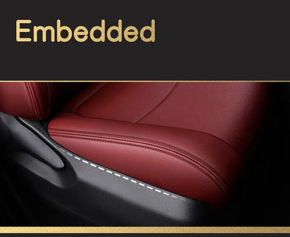 Custom Fit Car Accessories Seat Covers for Hyundai Santa Fe Tucson Elantra Palisade Kona Sonata Loniq 5-8 Seats Leather Full Set