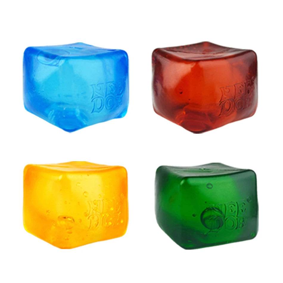 Bestselling Product Nee doh Squeeze Blind Box Gift Supplies sensory toy, pinch and pressure reducing cube, squeeze able needoh