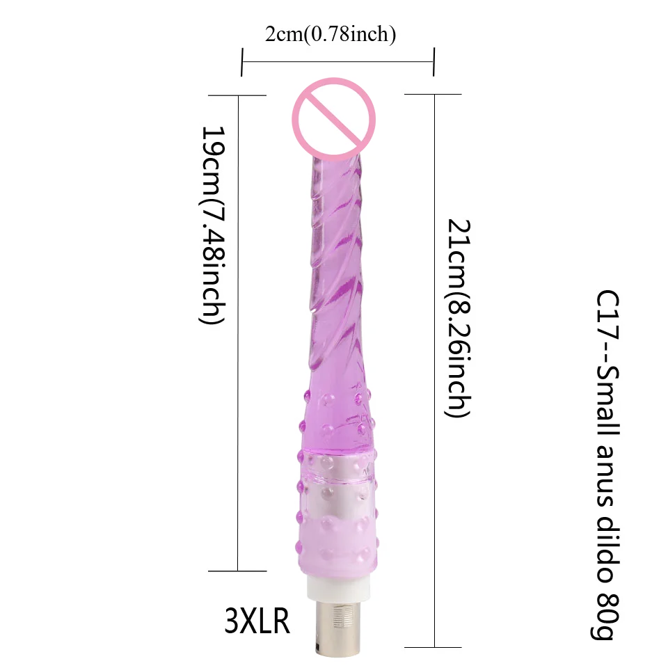 Dildo-Entry-Level Sex Machine A2/F2/F3 Accessories 3XLR Accessories Dildos Suction Cup Sex Products For Women And Men