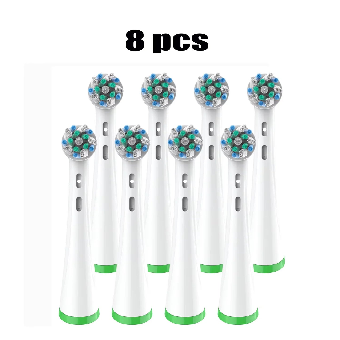 NEW 2/4/8 pcs Toothbrushes Head, Compatible with Oral B iO 2/3/4/5/6/7/8/9/10 Series Electric Toothbrush Replacement Brush Heads