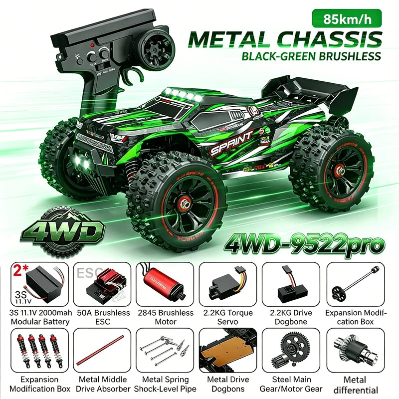 1:16 Professional Racing Cars SCY9522 50KM/H High Speed RC Car for Kids And Adults with Realistic Design And Easy Assembly