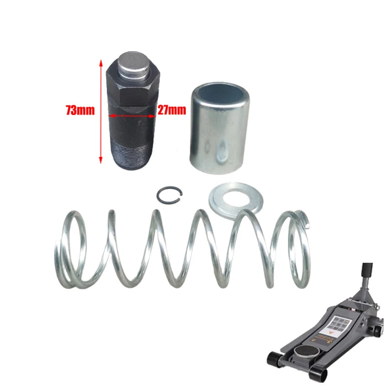 3T 4T Jack Plunger Horizontal Double Pump Horizontal Jack Oil Pump Cylinder Piston Plunger Parts Multiuse for Truck Vehicle
