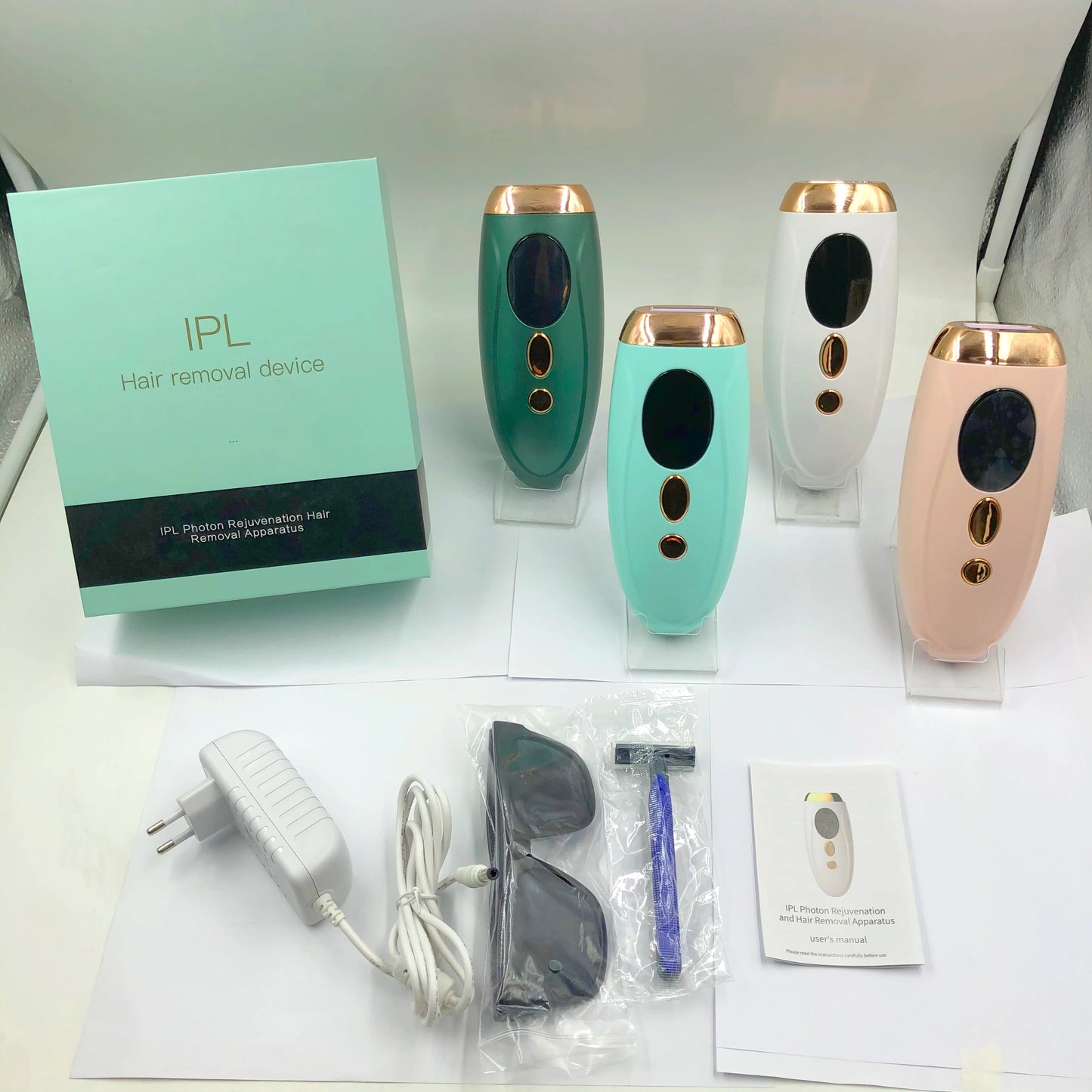 Permanent Hair Removal for Women Facial Body Bikini,Painless Safe IPL Laser Epilator 999999 Flashes LCD Display