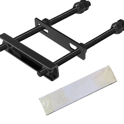 Versatile Spare Tire Carrier Metal Wheel Bracket Mount for Utility Trailer Boat Offroad Tire Replacement