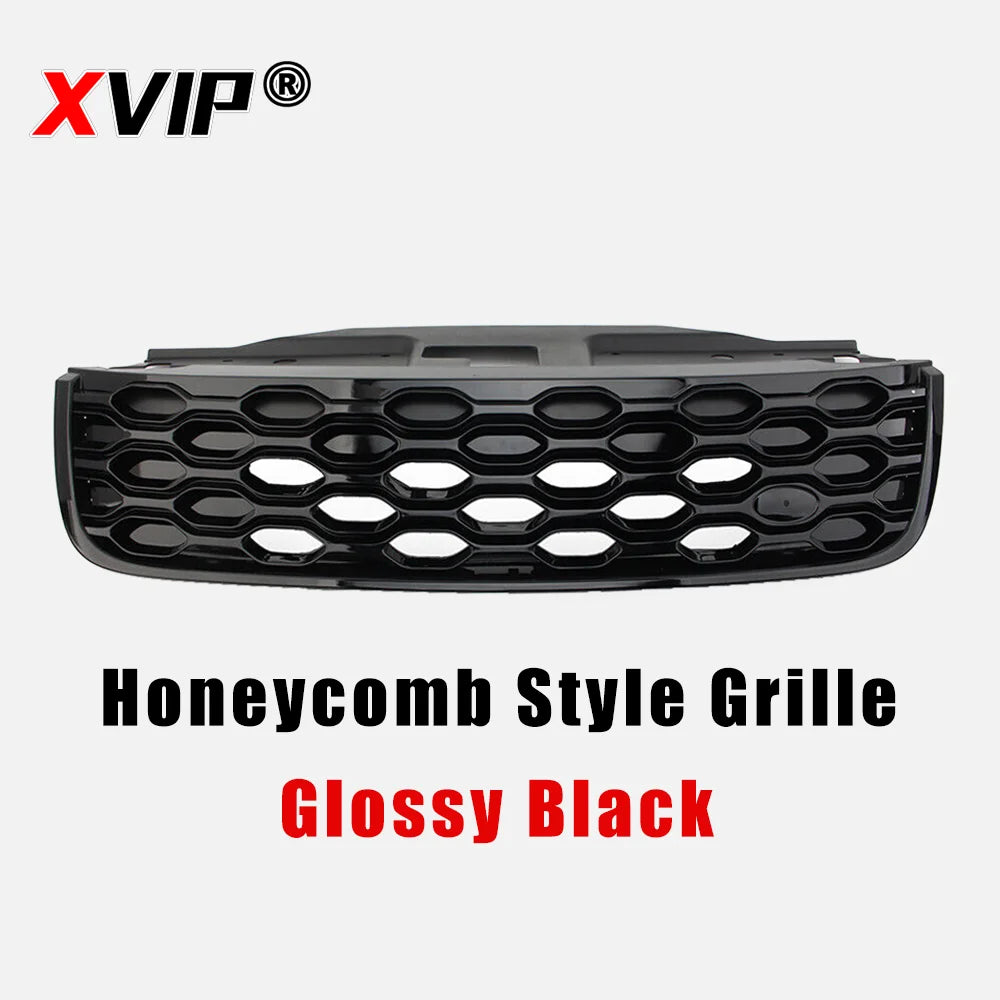 XVIP Front Bumper Grille Honeycomb Style Mesh Vent Replacement Parts Car Accessories For Land Rover Discovery 5 L462 2017-2023
