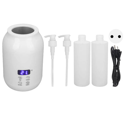 Single Bottle Massage Oil Heater Massage Oil Heater LED Display Touch Control Temperature Adjust Essential Oil Bottle Warmer