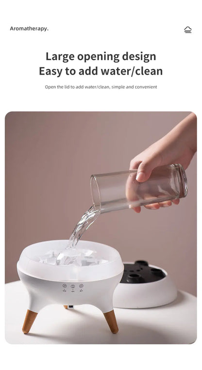 Jellyfish Aroma Humidifier Aromatherapy Diffuser Creative Ultrasonic Essential Oil Diffuser Remote Control Mist Humidifier