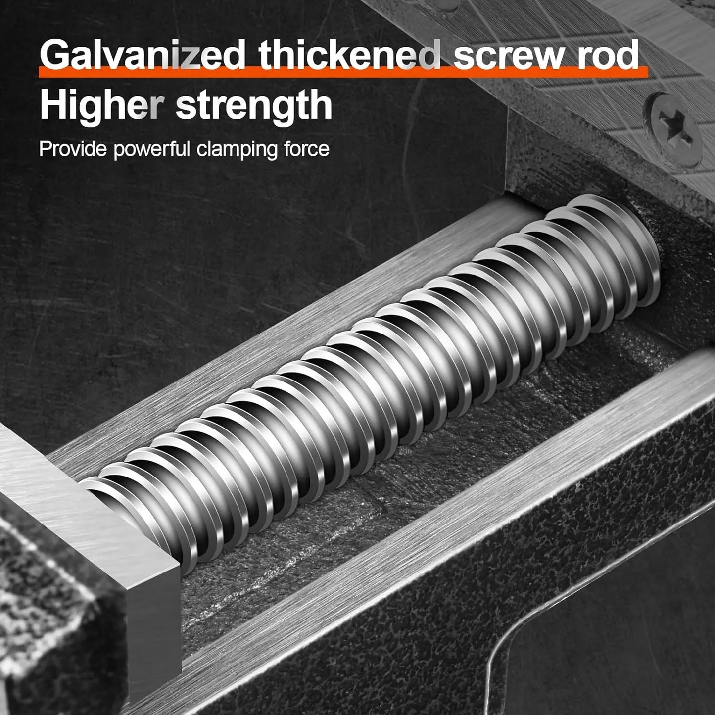 Universal Table Vise Multi-functional Portable 360° Swivel Base Clamp On Vice/Table Vise For Woodworking, Cutting Conduit, Drill