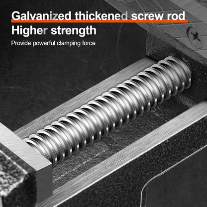 Universal Table Vise Multi-functional Portable 360° Swivel Base Clamp On Vice/Table Vise For Woodworking, Cutting Conduit, Drill