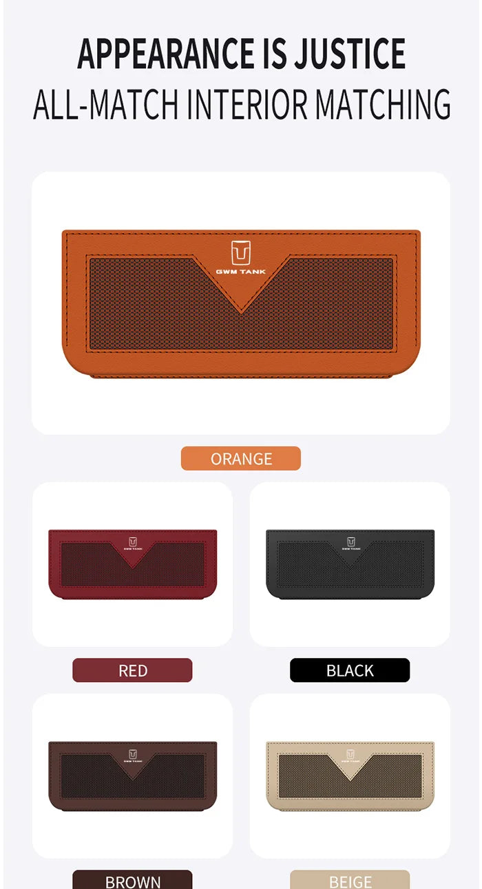 GWN TANK 300 500 Hybrid 400 700 Key Cover Accessories Car Seat Side Pocket Organizer Purse Bag Car Interior