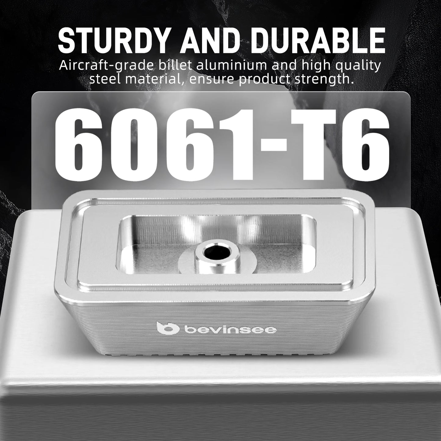 BEVINSEE Aluminum Jack Pads for BMW E46 X3 E83 Z4 E85 E86 E89, Replace for 51717065919, 51 71 7 065 919, Car Accessories