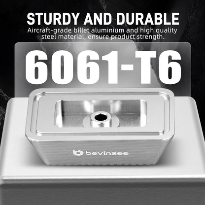 BEVINSEE Aluminum Jack Pads for BMW E46 X3 E83 Z4 E85 E86 E89, Replace for 51717065919, 51 71 7 065 919, Car Accessories