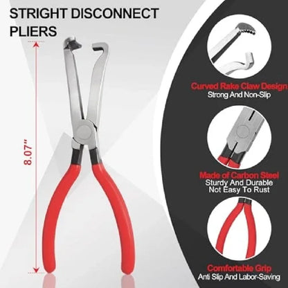 3PCS Electrical Disconnect Pliers, Automotive Electrical Connector Removal Tool, Connector Separator for Cars, Trucks, SUVs