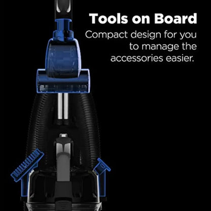 Eureka PowerSpeed Lightweight Upright Vacuum Cleaner for Carpet and Hard Floor, Powerful Bagless Upright Vacuum Cleaner for Home