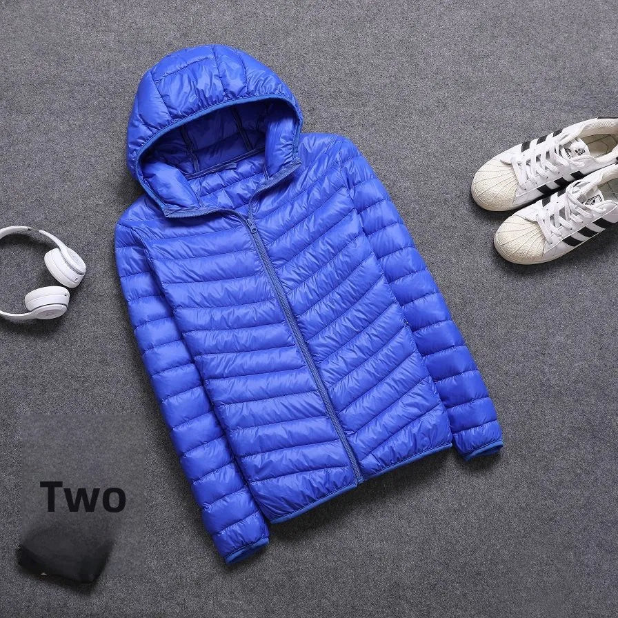 Ultra-Light down Vest Men's Spring Autumn Winter Fashion City Style Standard Fit Youth Daily Wear Couple's Style Vest