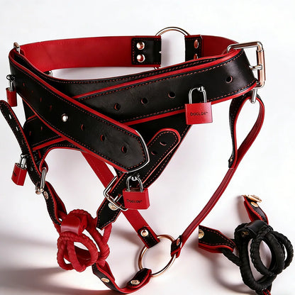 FRKO 2 In1 BDSM Detachable Chastity Belt Y Chastity CB Lock Belt Cock Cage Sex Toys Anal Plug Sissy Sexual Restraint Abstinence