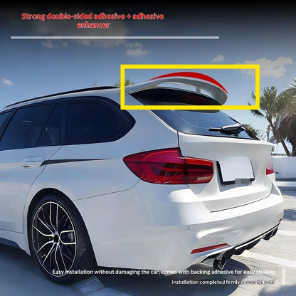 For 2012-2018 BMW 3 Series F31 Touring MP Style Roof Spoiler, Non-Destructive Sport Rear Wing