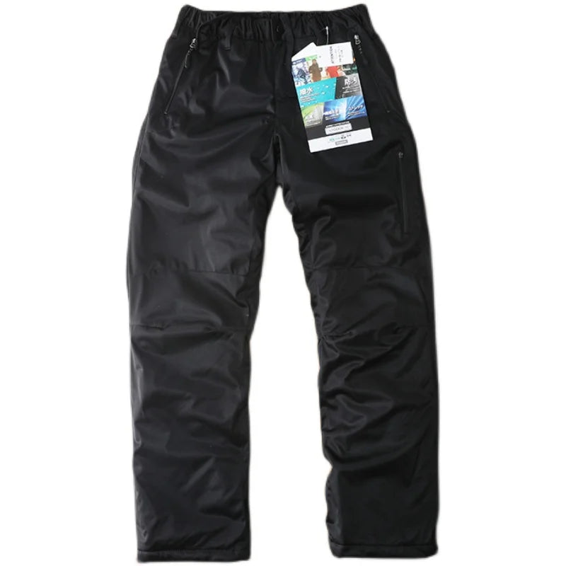 Value for Money Spring Autumn Winter Sports Pants Men Women Thin Cotton Windproof Warm Lightweight Elastic Slim Fit Trousers