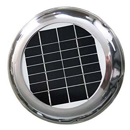 2.5W Solar Vent Fan Ventilator for Bathroom Shed Home Conservations Caravans Boat Greenhouse