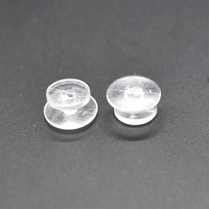 Wholeslae 100-2000PCS Transparent  Buttons Plastic Buckles DIY Shoes Charms Slipper pins Factory direct sales Accessories