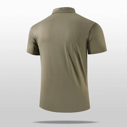LUCEN 2026 Simple Style Printed Men's High-Quality Golf Sport Polo Shirt Breathable Tennis Quick-Dry T-Shirt Tops POLO Tees