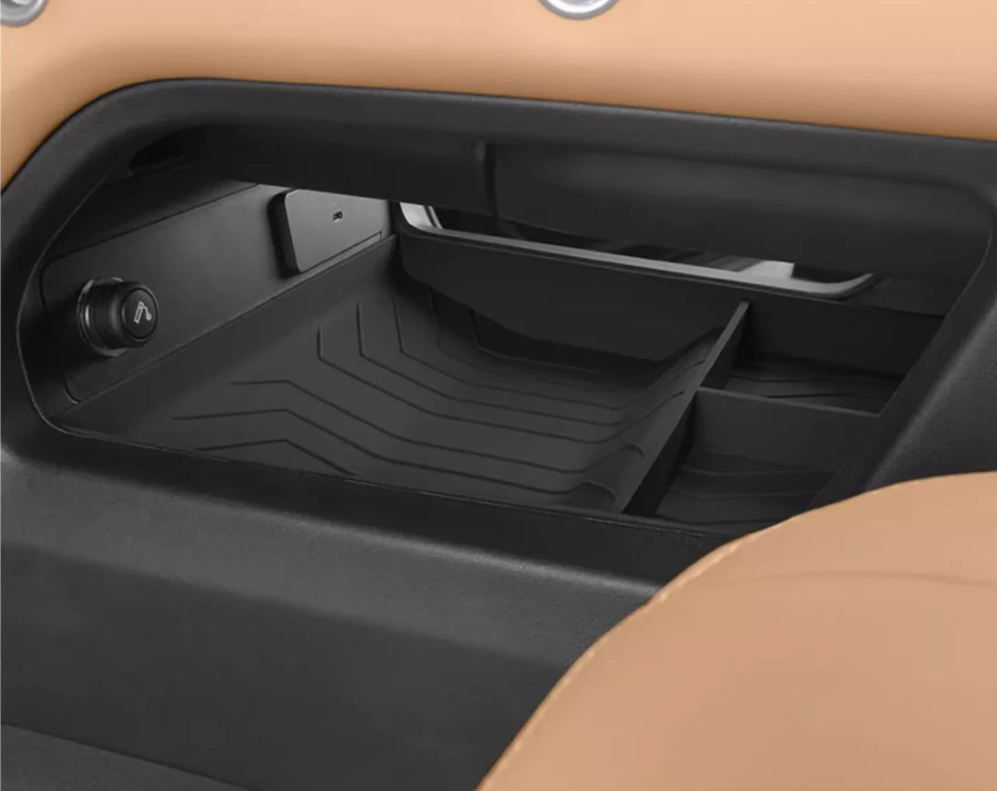 For 2020-2025 Land Rover Defender 90/110/130 Central Control Lower Storage Box Car-Specific Silicone Storage Organizer