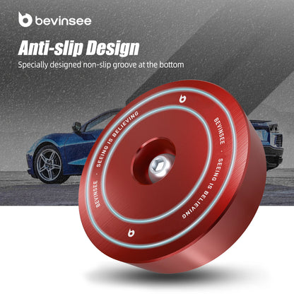 BEVINSEE 4Pcs Aluminum Jack Puck Lift Pad Adapter Jacking Tool For Chevrolet Corvette C5 C6 C7 C8 GS Z06 ZR1