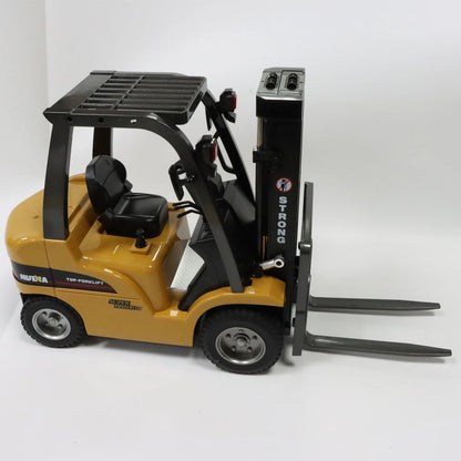 New HUINA 1577 1/14 RC Forklift 14CH RTR Electric Lifting Sound Light Effect 2.4G Remote Control Vehicel Toy Model Gifts