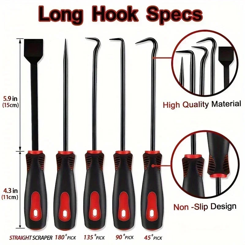 New Car Door Clip Panel Trim Removal Tool Set - Oil Seal, O-Ring & Gasket Remover Puller Suitable for Toyota and Vehicle Models