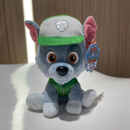 Original PAW Patrol Big Movie 3 Rex Skye Chase Everest in Scarf & Hat Officially Licensed Plush Toy for Ages 1 and Up 6”  15.2cm