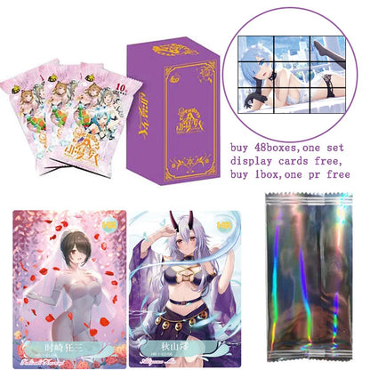 Goddess Story Collection Cards PR Booster Box Pack Full Set Bikini Puzzle Tcg Sexy Girl Party Game Playing Cards