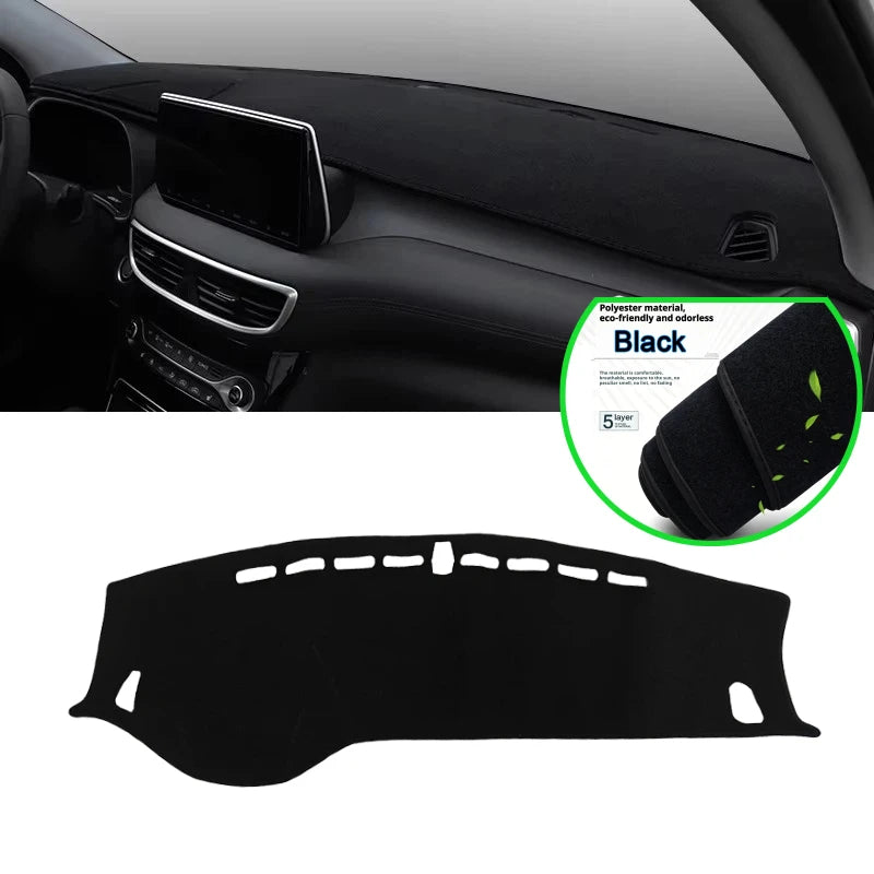 For Hyundai Tucson TL 2015 2016 2017 2018 Car Dashboard Avoid Light Pad Instrument Platform Desk Cover Non-Slip Mat Accessories