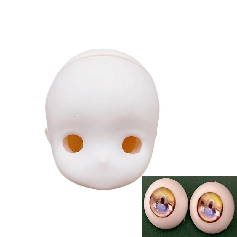 Anime Face Doll Head DIY 30cm Doll Makeup Doll Head or Whole Doll Makeup 1/6 Bjd Doll Girl Doll Toy Gift