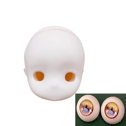 Anime Face Doll Head DIY 30cm Doll Makeup Doll Head or Whole Doll Makeup 1/6 Bjd Doll Girl Doll Toy Gift