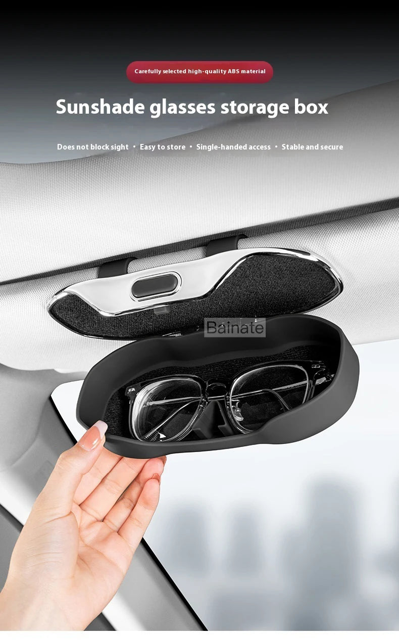 Car Glasses Box Sun Visor Glasses Holder For EBRO S700 EBRO S800 S400 2025 Shock-proof Eyeglasses Storage Case Car Accessories